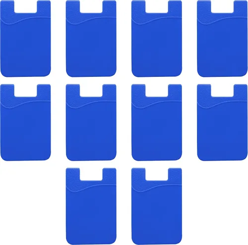 Miniatura 8 de DISCOUNT PROMOS Maya Basic - Juego de carteras de silicona para teléfono 10/50/100 - Texto personalizable, logotipo, adhesivo fuerte