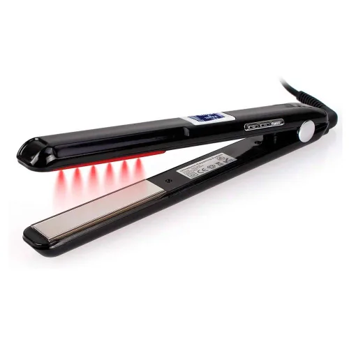 Herramienta profesional para recuperar el cabello dañado con plancha ultrasónica para el cuidado del cabello por infrarrojos, plancha plana fría,