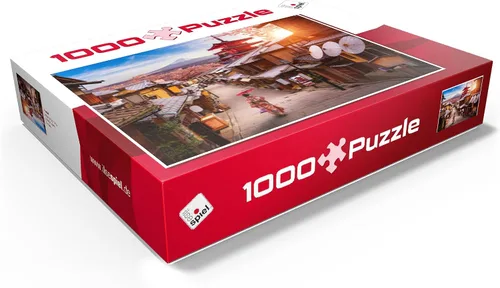 Miniatura 3 de MyPuzzle Idyllic Japan - Rompecabezas prémium de 1000 piezas, fabricado en Estados Unidos