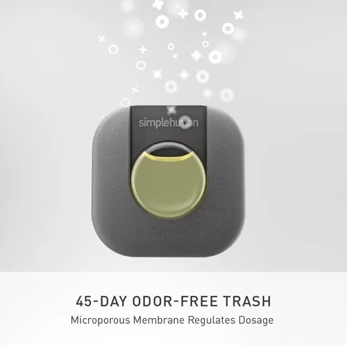 Miniatura 5 de simplehuman Odorsorb® Pod Starter Pack, eliminador de olores de bote de basura con aceites a base de plantas, control continuo de olores de 45 días