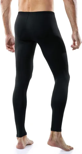 Miniatura 8 de TSLA Pantalones de ropa interior térmica para hombre, leggings largos con forro polar cálido, capa base de invierno