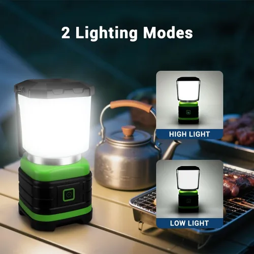 Miniatura 4 de EXTRASTAR Linterna de campamento, linternas para cortes de energía, 2 modos de flash, 260 lúmenes máximos, equipo de campamento alimentado por