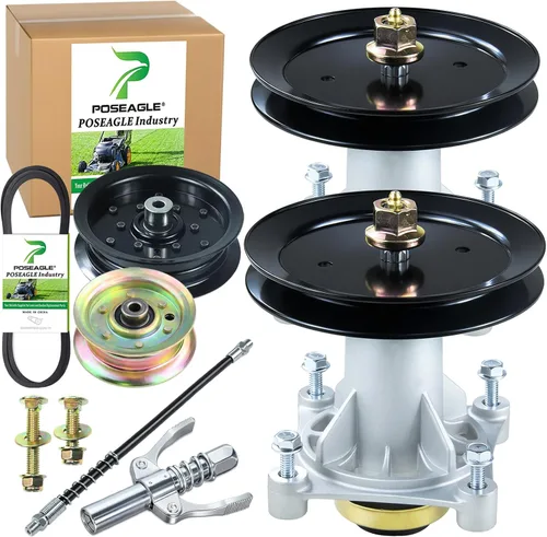 Miniatura 23 de Kit de montaje de husillo 587819701 preengrasado con polea 532199789 que reemplaza Craftsman 587819701 Mandril Assembly Craftsman 42 187292 187281 1