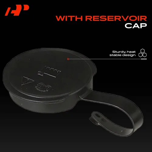 Miniatura 5 de A-Premium Tanque de depósito de recuperación de desbordamiento de refrigerante del motor [con tapa] Compatible con Ford Focus 2008 2009 2010 2011