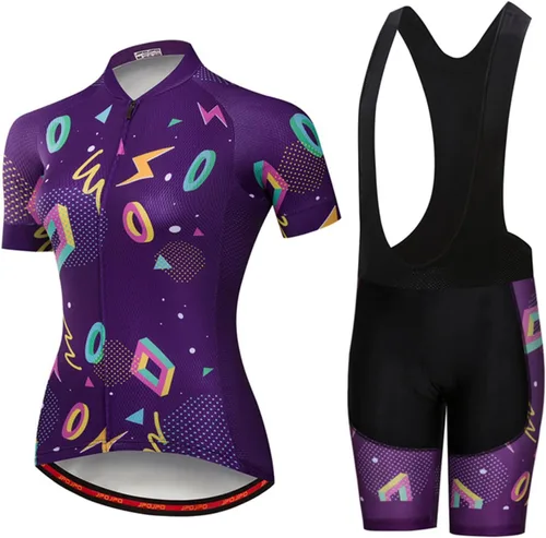 Miniatura 125 de Hotlion Conjuntos de camisetas de ciclismo para mujer, ropa de ciclismo de verano, trajes de bicicleta de carretera, ropa de ciclismo de manga corta