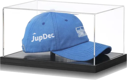 Miniatura 18 de JupDec - Caja de exhibición para guante de boxeo, vitrina de acrílico transparente con base de madera y tabla para un guante, de tamaño completo