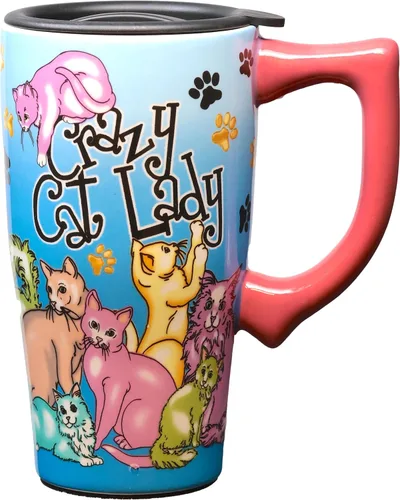 Miniatura 21 de Spoontiques - Tazas de viaje de cerámica - Taza Kokopelli - Bebidas frías o calientes - Regalo para los amantes del café