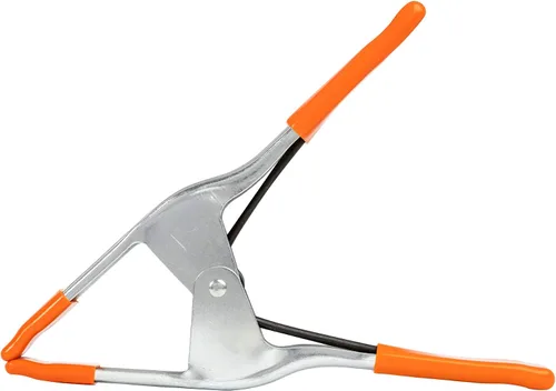 Pony Jorgensen 3204-HT - Abrazadera de resorte de 4 pulgadas, color naranja