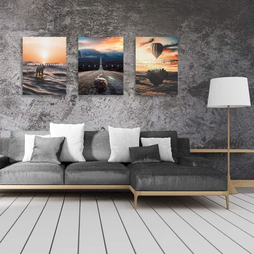 Miniatura 6 de Halioyo Pósteres motivacionales en lienzo, arte de pared inspirador, cita de empresario, decoración de pared, obra de arte para sala de estar