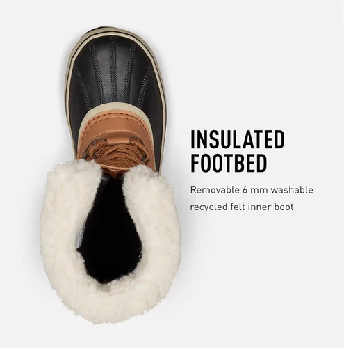 Miniatura 5 de Sorel Botas de carnaval de invierno para mujer, lluvia y nieve, impermeables, color marrón camello, talla, Nieve, marrón