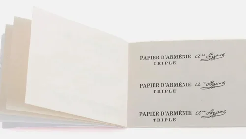 Miniatura 2 de Papier d'Armenie La Rose Burning Papers (1 libro de 12 hojas)