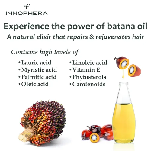 Miniatura 4 de Aceite de batana para el crecimiento del cabello y el cuero cabelludo - Con aceites de jojoba, argán, romero y lavanda - Suero natural vegano
