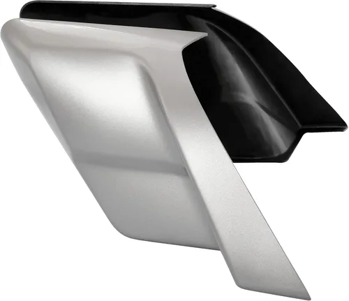 Miniatura 14 de Auburn Sunglo y agujero negro con rico Bourbon panel lateral estirado para Harley Road King Street Glide Road Glide Electra Glide CVO Special Negro