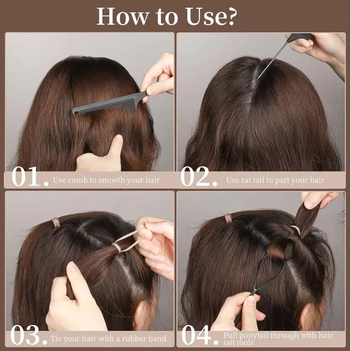Miniatura 7 de YGDZ Lazos para el pelo de bebé, 280 piezas de accesorios para el cabello para niñas, niños pequeños, bandas elásticas de algodón con caja