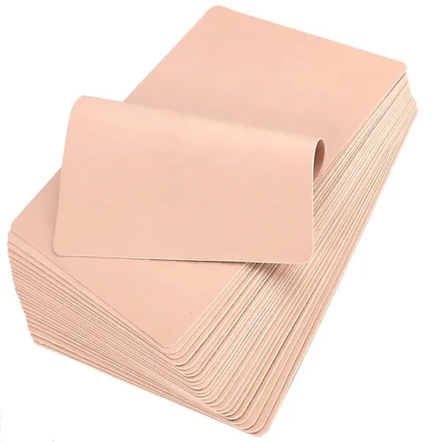 Miniatura 8 de Kit de 40 piezas de papel de piel de tatuaje, pieles falsas de 0.051 pulgadas y papel de transferencia para practicar, incluye 10 piezas de pieles