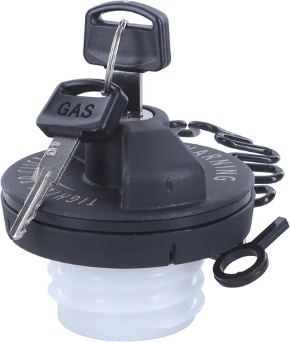 Miniatura 7 de MotoRad Tapa de combustible de bloqueo similar con llave regular, color negro