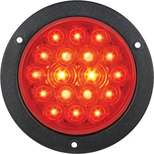 Miniatura 18 de GG Grand General 75870 Luz LED ámbar/ámbar (4" flota 18 brida montaje con bisel, 3 clavijas)