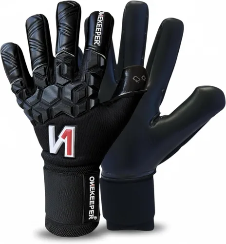 Miniatura 9 de ONEKEEPER ACE Guantes de portero – Protección sin dedos – Guantes de portero de fútbol profesional para niños, jóvenes y adultos – látex de contacto