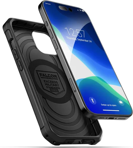 Miniatura 4 de ENCASED Funda compatible con iPhone 15, protección de grado militar con cobertura de cuerpo completo resistente de 360 grados (iPhone 15)