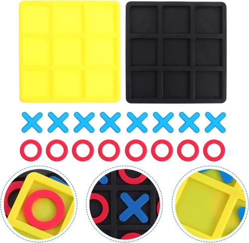 Miniatura 2 de Juego de 2 cajas de dedo del pie Juego de mesa Estrategia Juego de mesa Juegos familiares Noche Juegos de mesa clásicos Rompecabezas táctil