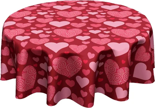 Miniatura 54 de Fall Tablecloth Round 60 Inch Autumn Thanksgiving Table Cloths Circle Pumpkin Buffalo Plaids Table Cloth Rustic Farmhouse Tablecloth for Holiday