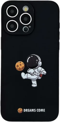 Yonds Queen Funda protectora de TPU para iPhone SE 2022 (3ª generación), compatible con iPhone 7/8/SE2 (2020), diseño de astronauta, planeta, luna,
