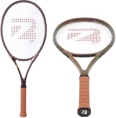 BatZoom Tennis Racket for Beginners & Adults - Lightweight Graphite Racquet with Comfortable Grip | Shock Reduction Technology | Includes Carrying