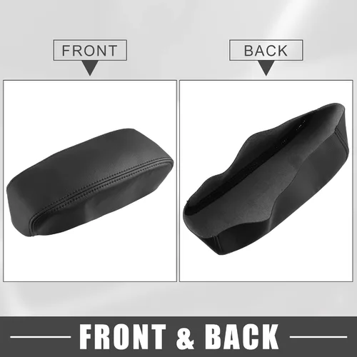 Miniatura 7 de Almohadilla de consola central de automóvil, impermeable, protector de caja de asiento, color negro para Toyota 4Runner 1996-2002