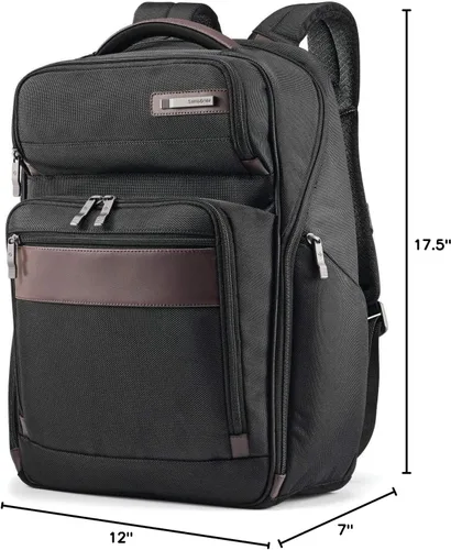 Miniatura 10 de Samsonite Mochila de negocios Kombi, Negro/Marrón, Mochila de negocios Kombi