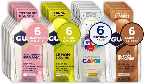 Miniatura 2 de GU Energy Original Sports Nutrition - Gel energético, 24 unidades, sabores indulgentes surtidos y geles energéticos originales de nutrición