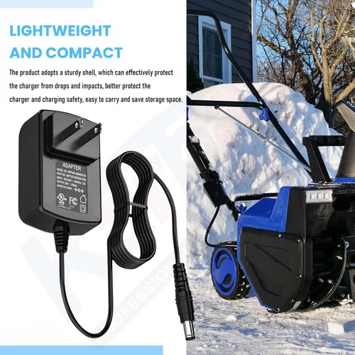 Miniatura 7 de Cargador rápido 24VCHRG-QC iON+ para Snow Joe y Sun Joe de 24 V iBAT24 y 24VBAT Series Baterías compatibles con todos los modelos de batería iON
