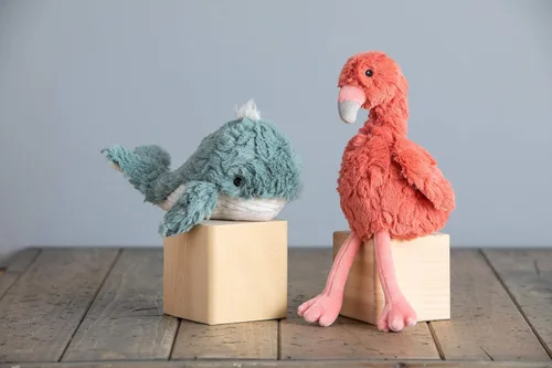 Miniatura 4 de Mary Meyer - Masilla de peluche suave, 6 pulgadas, ballena puttling