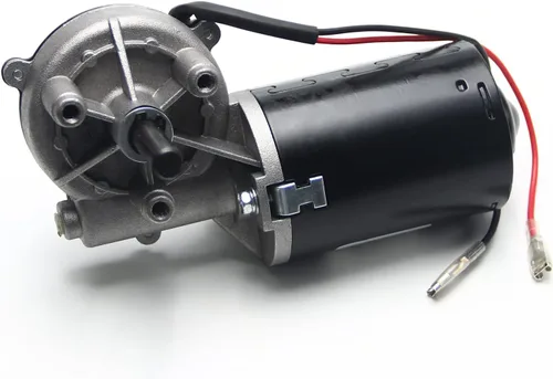 Heyiarbeit Motor de engranaje helicoidal de 24V 30RPM DC Motor de reducción de engranajes helicoidales de turbina de alto par Motor de reducción de