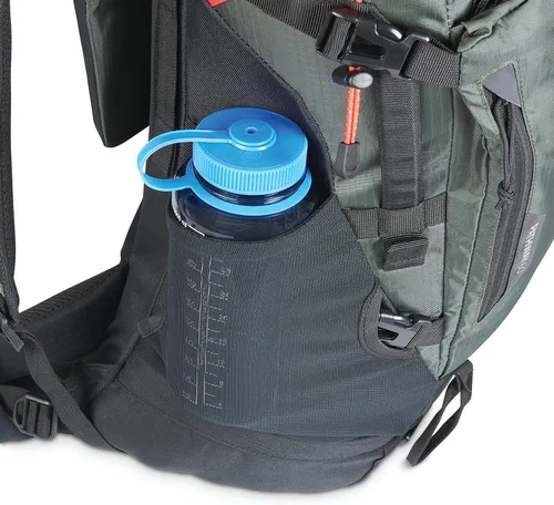 Miniatura 5 de High Sierra Pathway 2.0 Mochila con funda de almacenamiento de hidratación, para senderismo, ciclismo, camping, viajes, verde bosque/negro, 60