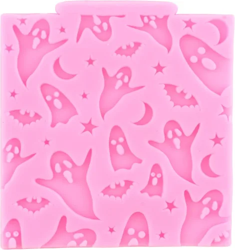 Miniatura 6 de Zixiang Molde de silicona para Halloween, molde de silicona para pastel de calabaza, molde de fondant, magdalena, chocolate, calavera, esqueleto