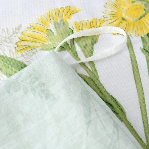 Miniatura 4 de FADFAY - Juego de cama de algodón con hojas verdes