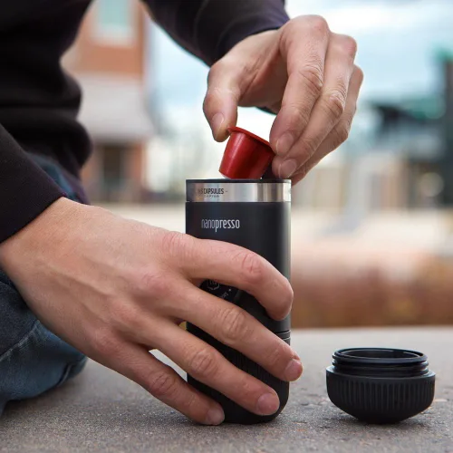 Miniatura 3 de WACACO Adaptador Nanopresso NS, accesorios para máquina de café espresso portátil Nanopresso, compatible con cápsulas NS, perfecto para viajes
