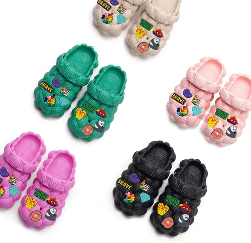 Miniatura 2 de Sandalias unisex de burbujas para niños, sandalias de pelota de golf, zuecos de burbujas, zapatos de jardín para niñas y niños, cómodas