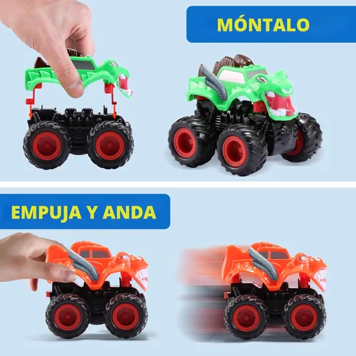 Miniatura 4 de JOYIN Kit de manualidades para niños Construye y pinta tu propio coche monstruo Kit de arte y manualidades Set de juguetes DIY Haz tu propio camión
