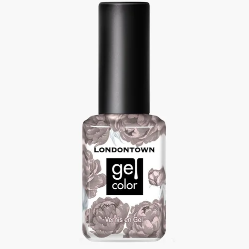 Miniatura 11 de LONDONTOWN Esmalte de uñas de gel UV/LED, de larga duración, resistente al astillado, color de alto brillo, marrón beige natural brillante, 0.4 fl