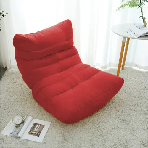 Miniatura 10 de Sillón de descanso, sofá de piso perezoso, puff para sala de estar, silla de esquina, dormitorio, sala de belleza, oficina, sofá perezoso, sillas