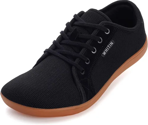 WHITIN - Zapatos deportivos minimalistas para mujer de suela plana, tenis de moda de horma ancha, con sensación de ir descalza