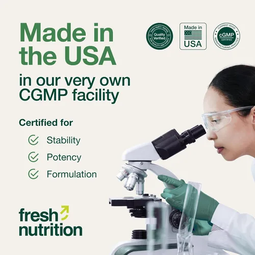 Miniatura 8 de Fresh Nutrition Suplemento orgánico de extracto de hongo de cola de pavo - Alto en beta glucanos - Sin OMG, apto para veganos, sin gluten, 90