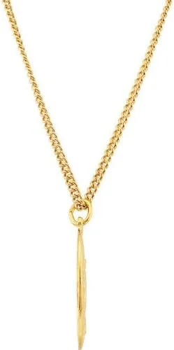 Miniatura 2 de Plata de Ley Chapados en oro de 24K oval medalla Milagrosa Collar 24 2882X 1782mm