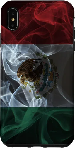 Miniatura 10 de iPhone 11 Smoky Mexico Flag - Funda de orgullo mexicano estilo humo
