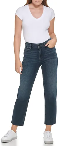 Miniatura 2 de Calvin Klein Vaquero Boyfriend de tiro medio para mujer