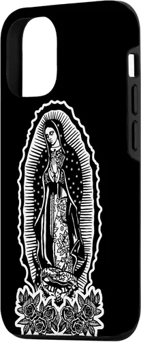 Miniatura 2 de Funda para iPhone 12/12 Pro Our Lady Virgen De Guadalupe Virgen María Tattoo Hombres Mujeres