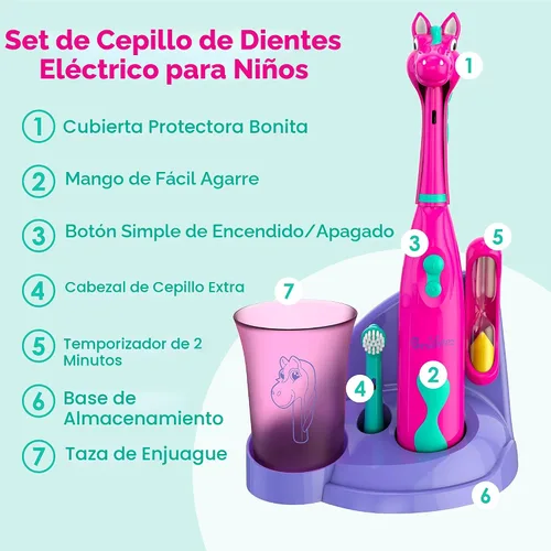 Miniatura 3 de Cepillo de dientes electrónico Brusheez para niños Prancy el Pony