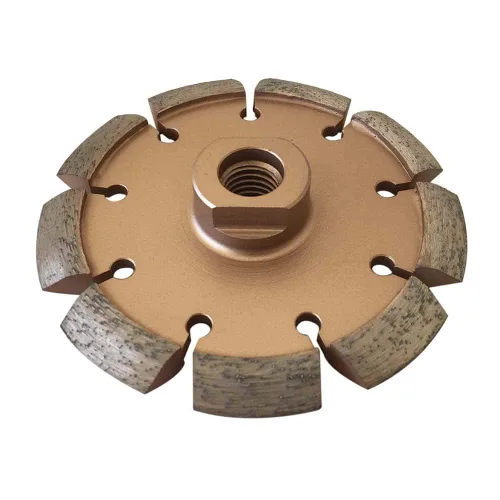 Miniatura 15 de Cuchilla cazadora de grietas de 7 pulgadas para hormigón curado, reparación de asfalto o ensanchamiento de juntas, 0.375 pulgadas de ancho, eje