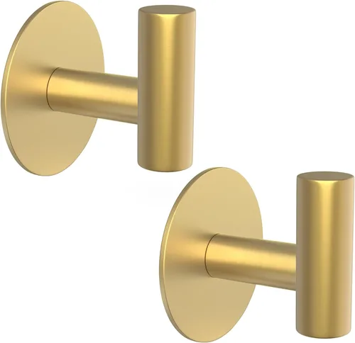Miniatura 22 de PMMASTO Ganchos autoadhesivos para toallas, ganchos adhesivos resistentes para colgar abrigos de pared para colgar – Ganchos de ducha
